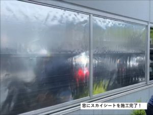 スカイシート窓
