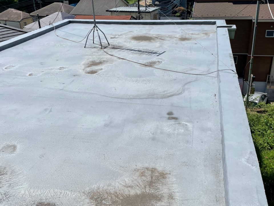 コンクリート屋根にサーモバリア・トップ