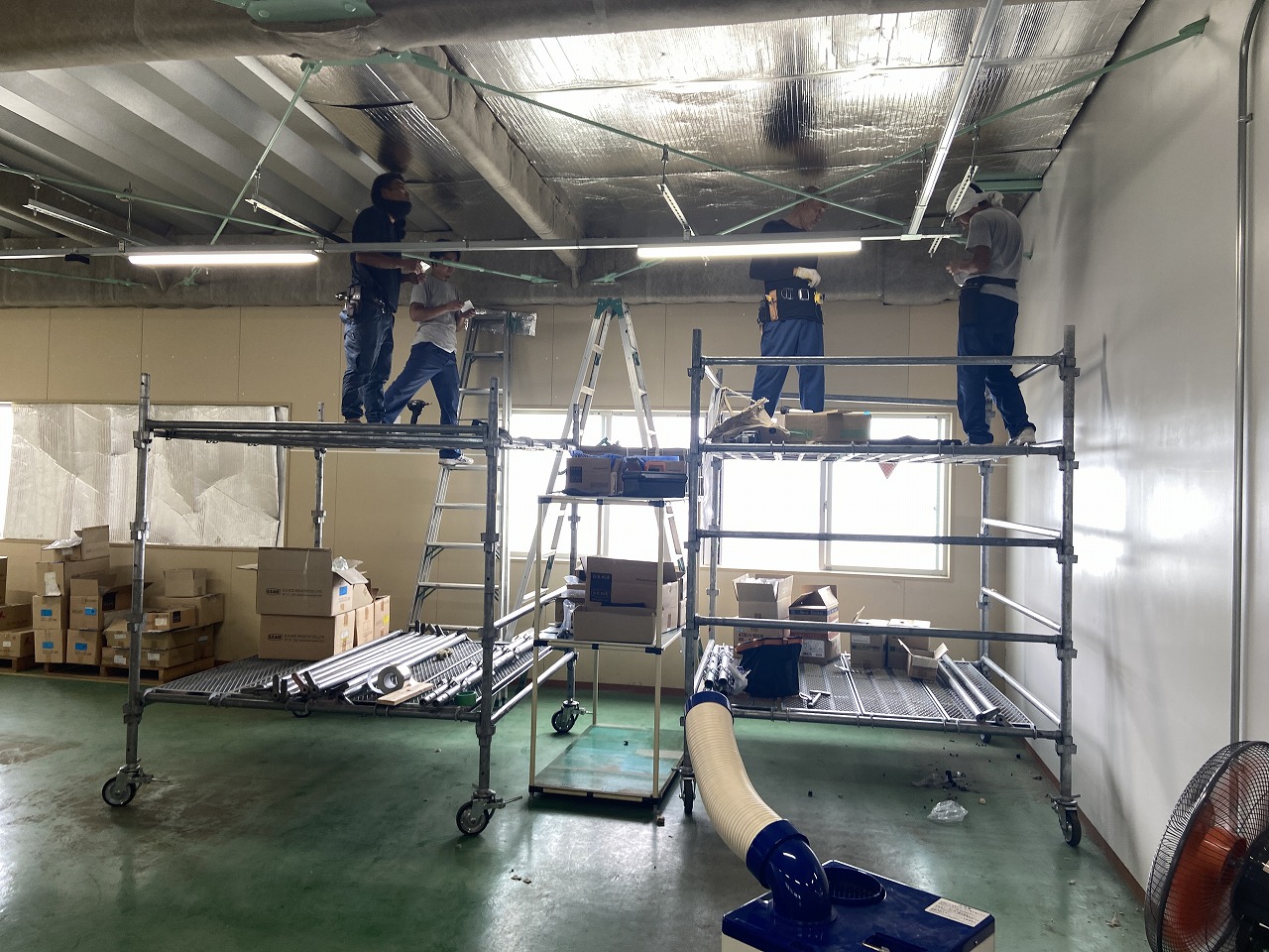「作業中も快適で集中しやすくなった」との声　職場全体の生産性向上を実感