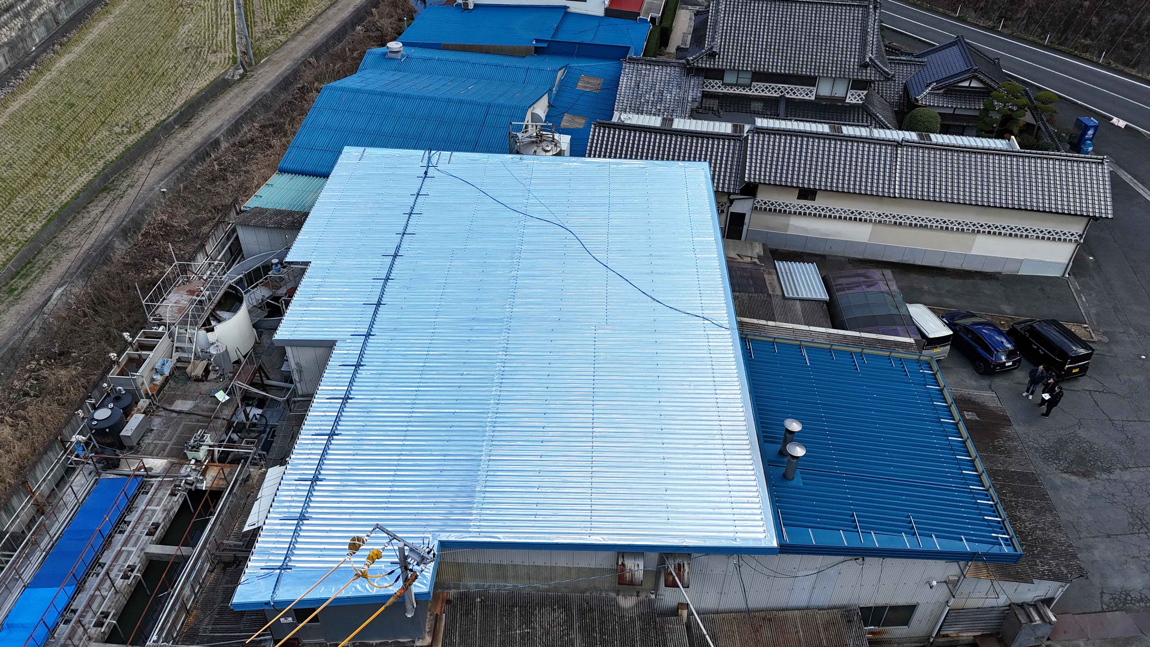 見た目も機能も改善。繊維工場『次の夏』への期待が高まる屋根遮熱対策